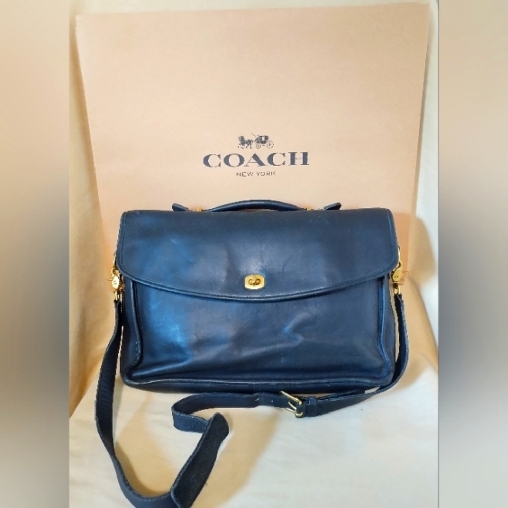 Lexington vintage coach briefcase